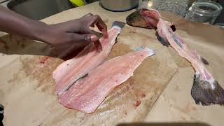 How to Fillet and DEBONE a trout the easy way [upl. by Jauch]