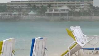 Jetblast on Maho beach Sint Maarten [upl. by Ettessil]