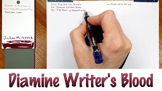 Diamine Writers Blood [upl. by Drucill]