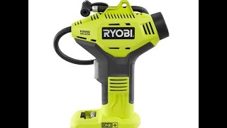 Product Review  Ryobi P737 Power Inflator [upl. by Indyc]