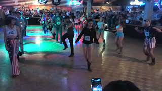 After Party line dance  Montanas  2023 Stagecoach Dance Contest  Group B [upl. by Lucian]