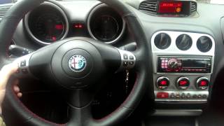 Alfa Romeo 156  Steering wheel controls with aftermarket Alpine HU [upl. by Nahta]