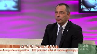 Országjárás öt nap alatt  20150513  tv2humokka [upl. by Ecnerret]