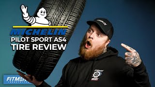 Michelin Pilot Sport AS 4 Tire Review [upl. by Ajiat]