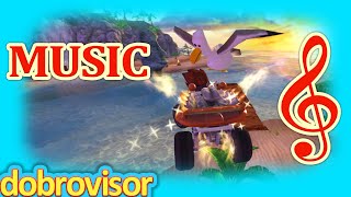 Beach Buggy Racing music video  BB Racing [upl. by Atinav]