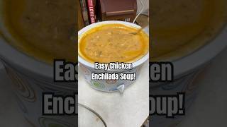 Easy Slow Cooker Chicken Enchilada Soup recipe soup crockpotrecipes [upl. by Latsyek121]