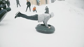 Colorado State Football Winter Sports Day at Bogus Basin [upl. by Amarillis106]