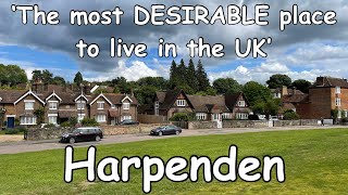 ‘The most DESIRABLE place to live in the UK’  a look at Harpenden Hertfordshire [upl. by Aicsile488]