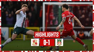 Extended Highlights Swindon Town vs Wrexham AFC [upl. by Wickman]