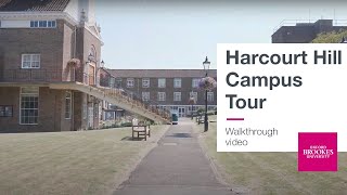 Harcourt Hill Campus Tour  Oxford Brookes University [upl. by Inama728]