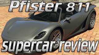 Pfister 811 supercar review  GTA online guides [upl. by Ennaillek539]