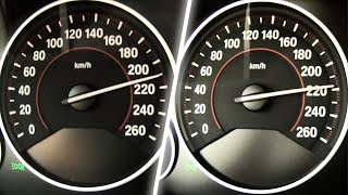 BMW 418i vs BMW 320i ED Acceleration Comparison [upl. by Ettennan]