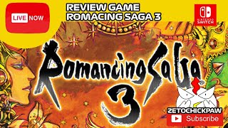 REVIEW GAME ROMANCING SAGA 3 NINTENDO SWITCH INDONESIA [upl. by Atwahs]