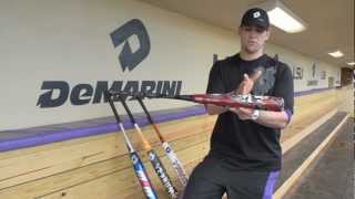 2013 Demarini BBCOR Baseball Bat Technology  Explained by Matt quotCoastiequot Hendryx [upl. by Rombert]