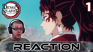 Demon Slayer S3 Episode 1 REACTION  NO WAY [upl. by Hanleigh]