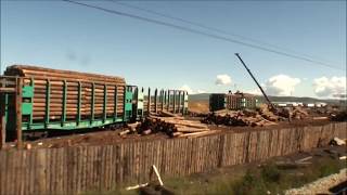 TransSiberian Railway Part 39 Mozgon  Chita [upl. by Kcirdla]