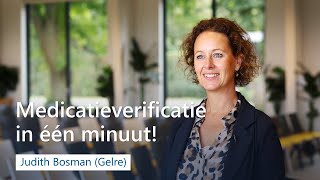 Judith Bosman van Gelre ziekenhuizen over medicatieverificatie via het portaal [upl. by Aneerak826]