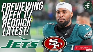 LIVE Haason Reddick Latest Previewing Week 1  NY Jets vs San Francisco 49ers ft Letstalkjets [upl. by Oiled]