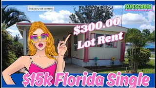 Floridas SMH Possibilities Under 15k amp LOW 30000 Lot Rent [upl. by Neely]