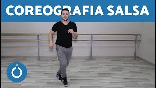 Coreografía de Salsa FÁCIL con PASOS BÁSICOS [upl. by Lola]