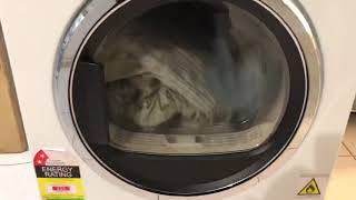 Fisher amp Paykel DE8060P2 condenser dryer working [upl. by Essinger807]