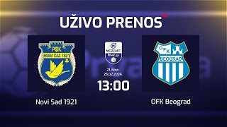 NOVI SAD 1921  OFK BEOGRAD Mozzart Bet Prva Liga Srbije 21Kolo [upl. by Peg295]