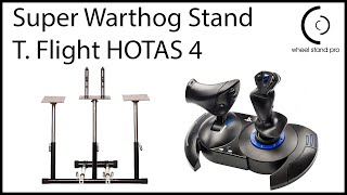 WSP Super Warthog  Thrustmaster T Flight HOTAS 4 setup video [upl. by Kamerman]