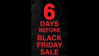 Black Friday 8 Days Countdown  Trim Saw [upl. by Aneliram]