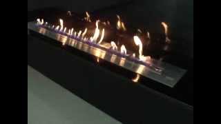 Ethanol fireplace create your bio ethanol fireplace with an ethanol burner remote controlled [upl. by Cole]