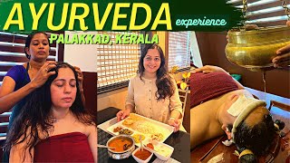 AYURVEDA Therapy  Shirodhara Treatment Massage Traditional Food in Palakkad Kerala [upl. by Sjoberg]