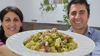 Pasta e piselli alla napoletana  Ricetta [upl. by Ojimmas]