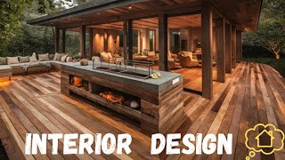 47 Rustic Modern BBQ Area Ideas [upl. by Yorker680]