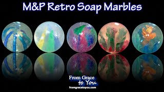 Making Melt and Pour Soap Marbles [upl. by Inigo908]