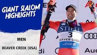 Tumler completes Swiss hattrick at Beaver Creek  FIS Alpine World Cup 2425 [upl. by Buke]