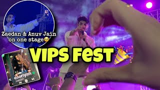 Zaeden and Anuv Jain on one stage😮😍 VIPS fest 2022🎉 zaedenmusic anuvjain live concert🎤 [upl. by Malsi]