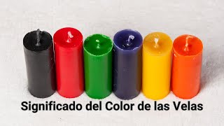 SIGNIFICADO del COLOR DE LAS VELAS [upl. by Kei]