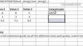 What Is the Concatenate Function  Microsoft Excel [upl. by Zsamot789]