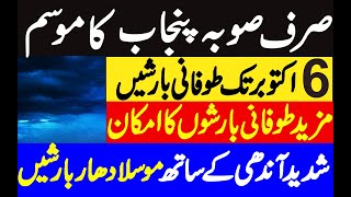 Tomorrow Weather Punjab  Mosam Ka Hal  South Punjab Weather forecast  Punjab Weather Live Report [upl. by Maillw]