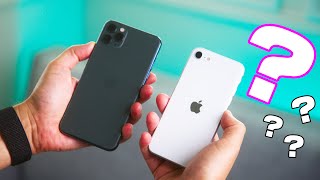 Youre making a MISTAKE  iPhone SE vs iPhone 11 [upl. by Pfosi855]