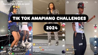 Best of amapiano dance challenges  2024 🔥🥵😱 tiktokamapianodances tiktokviral amapiano trending [upl. by Favianus]