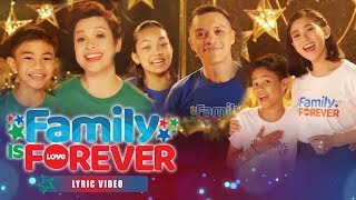 ABSCBN Christmas Station ID 2019 quotFamily Is Foreverquot Recording Lyric Video With Eng Subs [upl. by Nylram]