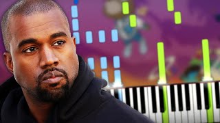 Kanye West  Runaway on piano [upl. by Netty]