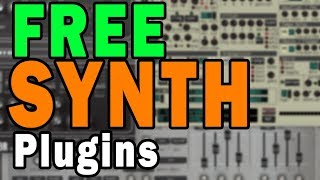 Best Free Synth VST Instrument Plugins for Windows and Mac [upl. by Ennairb231]