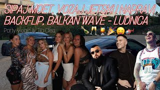 PARTY ANIMALS IN CROATIA DOING BACKFLIPS SIPAJU MOET VOZAJU JETSKI 🤩🍾🥂🎉🚁 Party vlogic w Tia Clea [upl. by Athelstan]