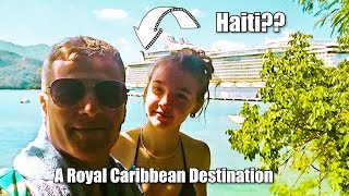 FULL WALKTHROUGH of Royal Caribbeans Private Oasis at Labadee a typical Royal itinerary port [upl. by Rickart]