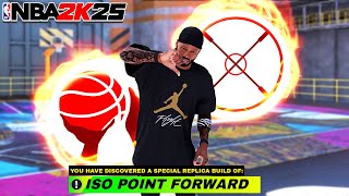 THIS DEMIGOD ISO POINT FORWARD BUILD WILL DOMINATE NBA 2K25 [upl. by Oirretna]