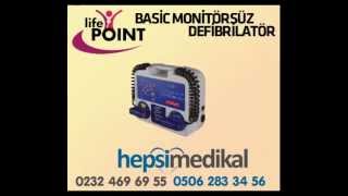 LifePoint Basic Monitörsüz Defibrilatör  Hepsi Medikal [upl. by Ziwot]