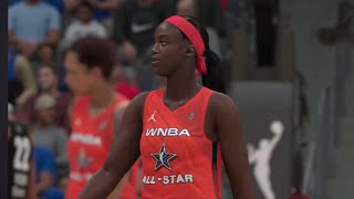 2024 WNBA Mock Season All Star Game with Mock Season Stats [upl. by Raval887]