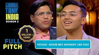 18 Yrs Entrepreneur से मिलके Shark Peyush बोले quotI’m Amazedquot  Shark Tank India Season 2  Full Pitch [upl. by Ardnahsal389]