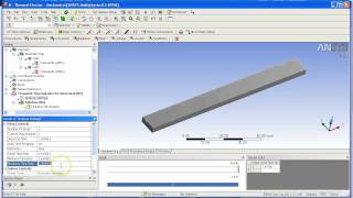 ANSYS Workbench MEMS Bimetallic Strip Simulation [upl. by Gensmer]